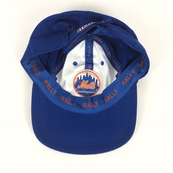 BDA NY Mets Cap Rally Hat Blue BC - Picture 3 of 4